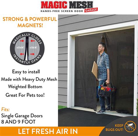 magic mesh garage door